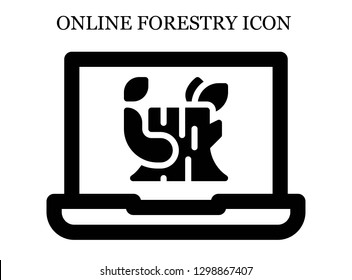 Log search icon. Editable Log search icon for web or mobile.