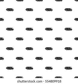 Log truck with the pile of logs pattern. Simple illustration of log truck with the pile of logs vector pattern for web