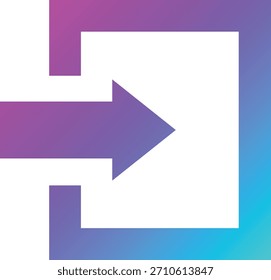 Log in Vector Icon Design Illustration