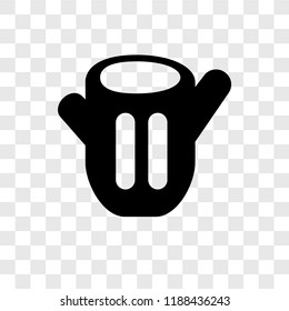 Log vector icon isolated on transparent background, Log transparency logo concept