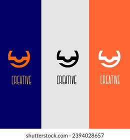 Log y colorful abstract identity icon vector template