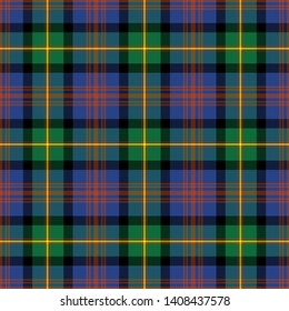 Logan Ancient Tartan. Seamless pattern for fabric, kilts, skirts, plaids