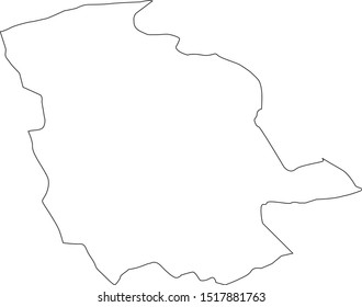 Logan County Map State West Virginia Stock Vector (Royalty Free ...