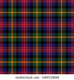 Logan Modern Tartan. Seamless pattern for fabric, kilts, skirts, plaids