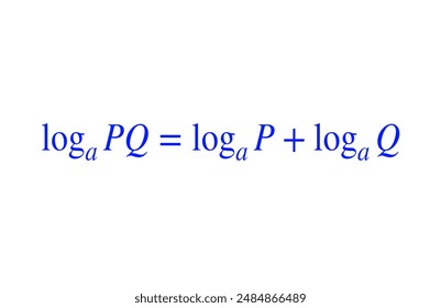 Logarithms properties, maths Equations For Various Education Projects 