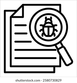 Logging Icon Element For Design