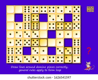 logic puzzle game children adults draw stock vector royalty free 1626541597