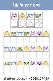 Logical games, educational activities for kids. Learning games for preschoolers and kindergarten. Teachers resources, materials. Toddler busy book page. Printable education worksheets for kids.