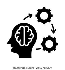 Logical Thinking Icon Element For Design