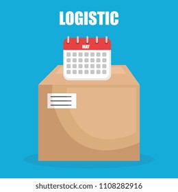 logidtic service with boxes