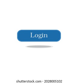 Login button on white backgroun