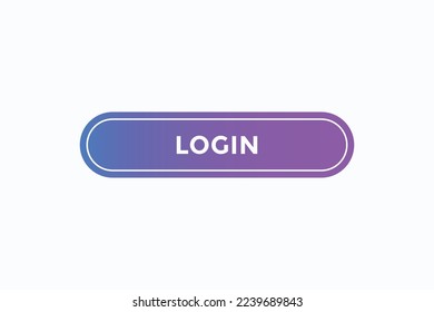 login button vectors. sign label speech bubble login
