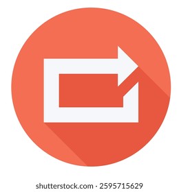 Login or enter icon symbolizing access, security, and user authentication.