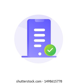 Login flat icon with gradient style. Perfect icon for  your project, business and presentation