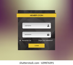 Login Form Design