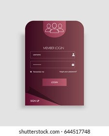 Login Form Design