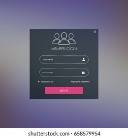 Login Form Design