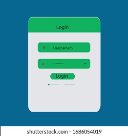 Login form web, form, design, password, user, internet, button, template, illustration, website, login, interface, icon, sign, vector, element, page, register, modern, site, menu