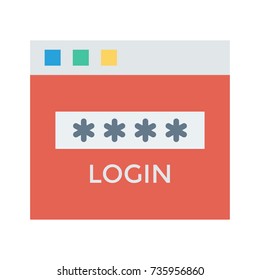  login icon