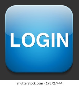 login icon or button sign in