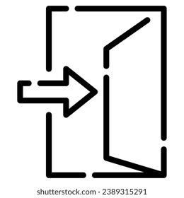 Login icon illustration for UIUX, web, app, infographic etc