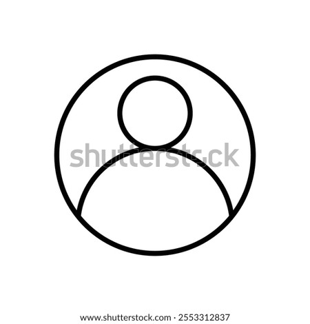 Login icon isolated on white background