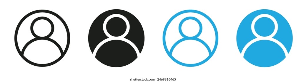 Login icon mark in filled style