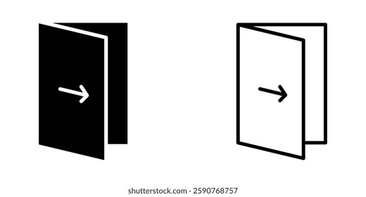 Login icon on white background