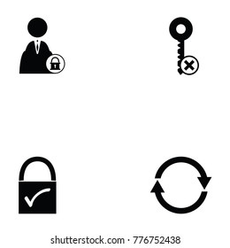 login icon set
