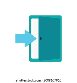 login icon, sign in vector illustration