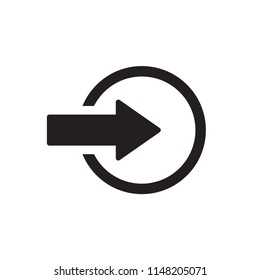 Login icon ,sign in icon vector template