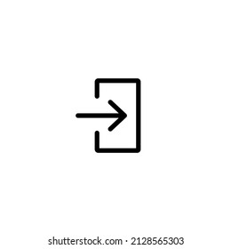 Login Icon, Sign In Vector for Web or Mobile App