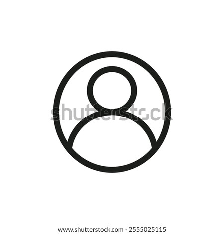 Login icon Symbol mark in Outline style