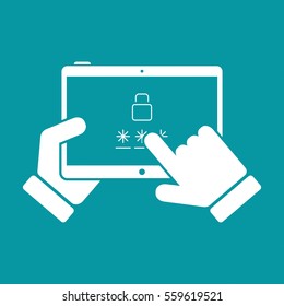 Login icon - Thin series