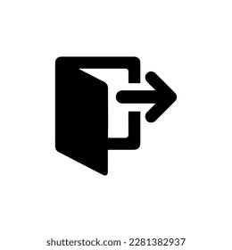 Login Icon in trendy flat style isolated on white background. Approach symbol for your web site design, logo, app, UI. Vector illustration, EPS10. Flat style for graphic design