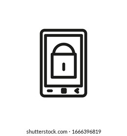 Login Icon Vector Line Symbol