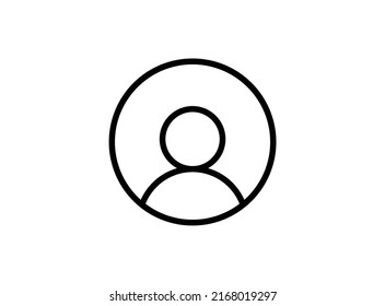 Login Icon Vector Line Symbol