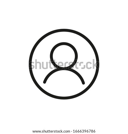 Login Icon Vector Line Symbol