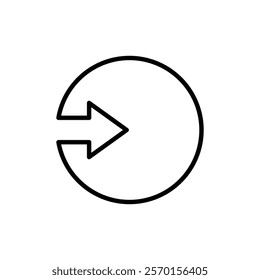 Login icon Vector logo set flat