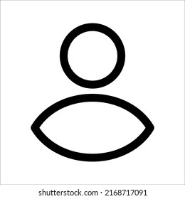 Login-Symbol Vektor Row Symbol, auf weißem Hintergrund, eps10.