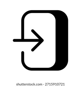 Ilustración de diseño de símbolo de Vector de icono de Inicio de sesión
