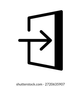 Ilustración de diseño de símbolo de Vector de icono de Inicio de sesión