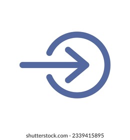 icono de inicio de sesión para el diseño de tu sitio web, logotipo, aplicación, interfaz de usuario.