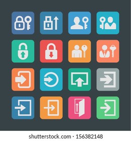 Login icons