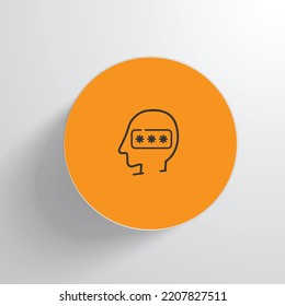 Login Insights icon vector design