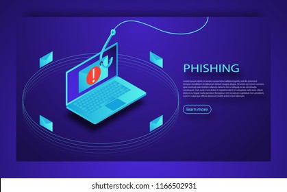 Loggen Sie sich in E-Mail-Umschlag und Angelhaken ein. Phishing-Betrug, Hacker-Angriff und Web-Sicherheit Konzept. Internet Phishing, gehackte Anmeldung und Passwort. 