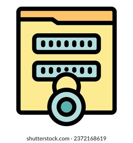 Login online chess icon outline vector. Game board. Computer bet color flat