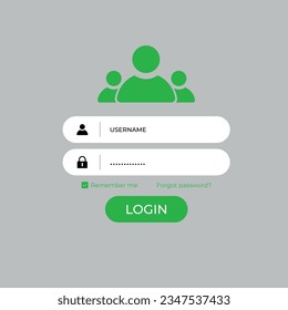 Login page design. Sign in page design. Sign up page design.