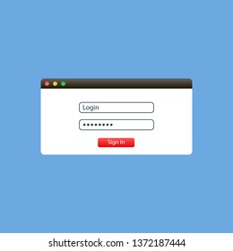 Login page icon