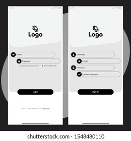 Login and Registration UI for iPhone 11. UI Kit for iPhone 11. Sign in Form, Signup Form. User Login and Registration Screen. User Signup UI. User Sign in UI. 